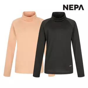 [정가 79000원] 네파 여성 트레일 하이넥 티셔츠 7J25421