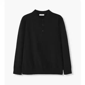 [하프클럽/에스티코]소프트터치_카라니트 (클래식핏) (블랙) DKTVA12CSB