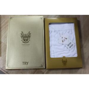 1 매 코튼 TRY 노블 즈로즈 순면 백수 팬티 95 100 105 사각 100수 화이트 순면 갱수네 드로즈 선물 효도 심부름