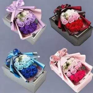 고품질 꽃다발 입학식 선물 비누 꽃다발 졸업식 축하 꽃풍선 (WFGRJPZ)