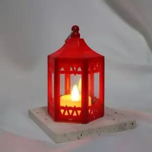 고품질 레드 캔들케이스 랜턴미니캔들 (WFGU5F9)