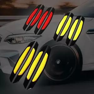 문콕방지 반사스티커 검정테두리리플렉터스티커 (WFGU65J)