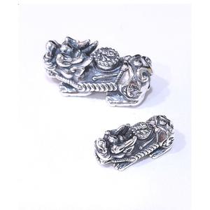 순은 실버 비휴 재물운 금은보화 복 비츄 비즈재료 염주재료 팔찌 DIY