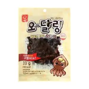 한진 오달링 버터구이 오다리 오징어 33g
