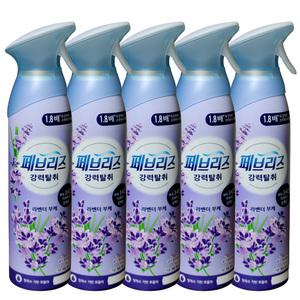 페브리즈 에어 라벤더 부케 165gx5개 바닐라라벤더