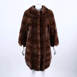 [구구스]중고명품 사바띠에 밍크 코트 55-66 (NO 10063582)