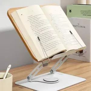 고품질 높이 각도 조절 원목 독서대 우드 북스탠드 책거치대 (WFGZ1A3)