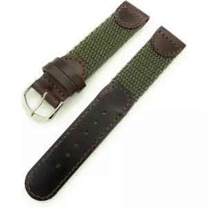 시계 스트랩 시계줄 18mm 캔버스 나일론 가죽 밴드 스위스 아미 1406241