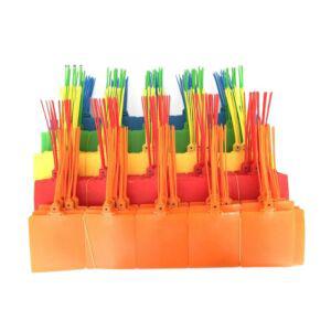 물류 라벨 견출지 플라스틱 케이블타이 방수 케이블 타일 식물 태그 300개