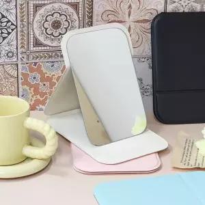 거울 손거울 접이식 사각 휴대용 탁상 중