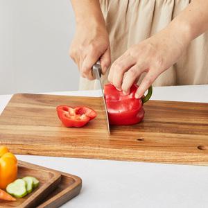 프롬포레스트 천연 아카시아 사각 곡선 나무 도마