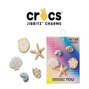 [크록스 본사] 지비츠 참 골드 조개 5pack 10015371 [백화점 정품]