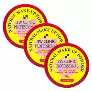 내추럴 파우더 30gx3개 /빨간 통/메이크업