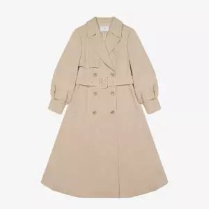 [SI](의정부점)볼륨 소매 A라인 트렌치 코트 (SSKNNAB26010)(SSKNN26010)