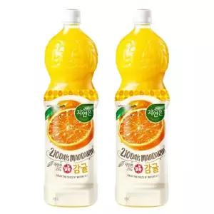 웅진 자연은 감귤 1.5L x 12개