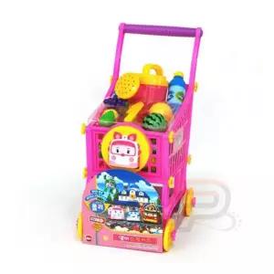 틴틴 로보카폴리 엠버쇼핑카트 카트장난감 엄마놀이 어린이주방놀이