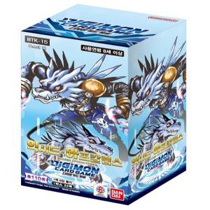 디지몬카드 익시드 아포칼립스 부스터팩 BT-15 1박스24팩