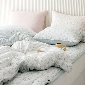 오렌지베딩 라일락 마이크로모달 알러지케어 사계절 차렵이불 S 먼지없는 간절기 옥수수솜