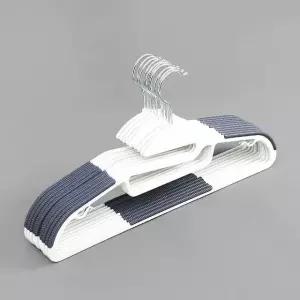 논슬립 옷걸이 10p 네이비 어깨뿔방지 끈나시 가벼운 (WFHS4S8)