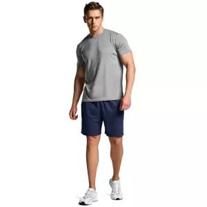 남성 쿨티셔츠 쿨링 기능성 냉감 반팔 티셔츠_F _F