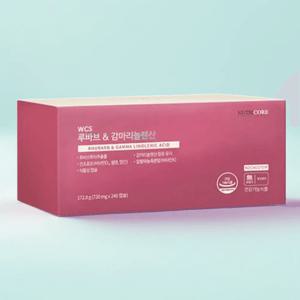 뉴트리코어 루바브 감마리놀렌산 720mg 60정 4개 여성 갱년기