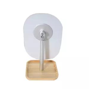 우드 트레이 탁상경 ST-311/화장/거울/탁상용/인테리어/책상/접이식/탁상/무선LED탁상/LED탁상/탁상큰