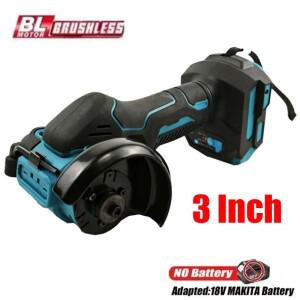 Makita 18V 배터리 3 인치 미니 앵글 그라인더 커팅 머신 무선 전기 폴리싱 공구