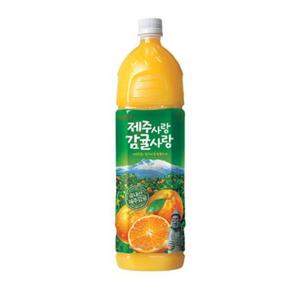 롯데 제주감귤 1.5L  4개