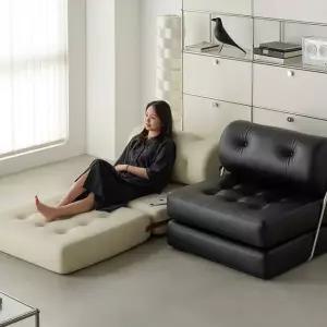 소파베드 인조가죽 다다미 1인용 (WFHJK13)