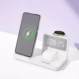 알리오 ALIO 아이클락 4in1 올인원 고속 무선충전기 애플 갤럭시 워치 공용