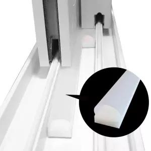 플러스틈막이 1m 창문 틈새막이 창틀막이 샤시틈막이 소음차단 문틈방음 현관문 문풍지