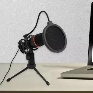 홈레코딩 PC 마이크 스탠드 게임 수업 회의용 (WFHJDEJ)