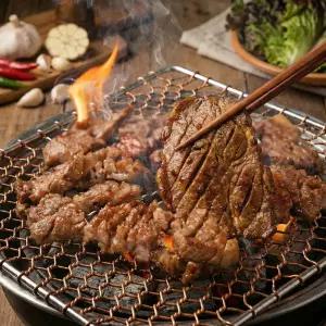 국내산마늘 간장양념 제주돼지칼집구이 400g(3팩) 1.2kg