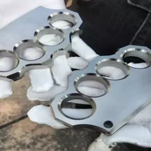 티타늄너클 자기방어 합금 호신용너클 탈출 황동 호신무기