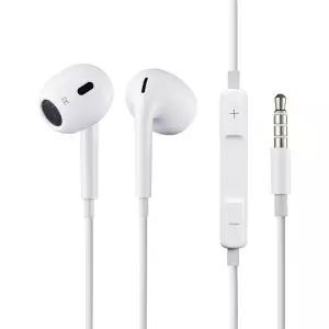 펭카버즈 유선 이어폰 W1004-A 3.5mm 플러그 고음질 Hi-Fi 사운드 오픈형 초경량 3버튼 리모컨 마이크 게임·영상·수업용