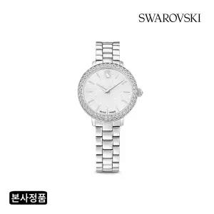 [스와로브스키/본사정품] Matrix 실버 톤 메탈 시계 5706182