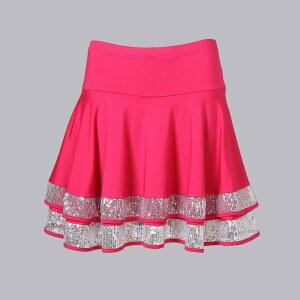 라인댄스복 라틴 댄스스커트 사교 쉬폰 모던 힙스카프 무용 상의 LA743 반짝이 블랙