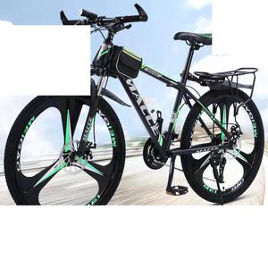 펫바이크자전거 오프로드 충격 흡수 광폭 타이어 MTB 자전거(그린)-21단(24인치)