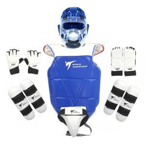 태권도 호구 겨루기장비 스파링 8종 2호 가드 110/120cm 경기 다리