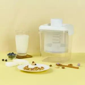 이지앤프리 3단 꾸덕이 대용량 유청분리기 그릭요거트 1.8L 1P 세트