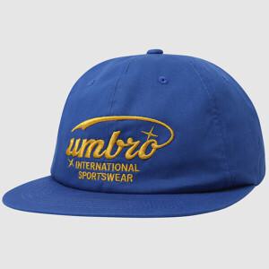 [엄브로] 엄브로 빈티지 평챙 캡 UP323CCP75 BLU