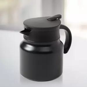고품질 이중진공 750ml 차거름망 티웨어 블랙 보온주전자 보온주전자 (WFHJE7F)