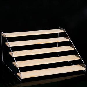 계단 아크릴 진열대 진열장 투명 선반 정리