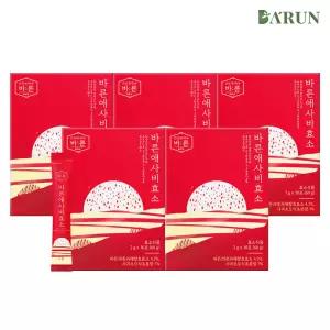 [바른] 저분자 유기산 애플사이다 비니거 애사비 효소 30포x5박스(총 150포)