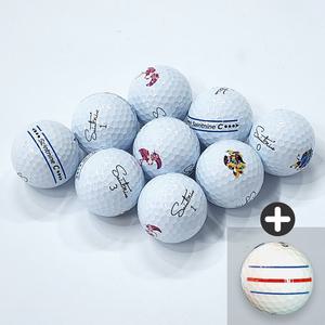 세인트나인 로스트볼 A+ 3피스 삼선퍼터라인 화이트 20알