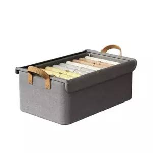 modoo) 커버형 부직포 프레임 리빙박스 정리수납함 여행정리함 다용도서람함 욕실소품정리