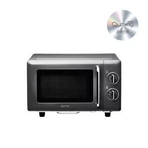 [현대큐밍][당일출고] 현대큐밍 레트로 무회전 플랫형 전자레인지 20L 그레이 HQZMQ0040E