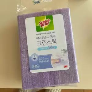 3M 슬림 베이킹소다 크린스틱 시트타입 60매입, 1개