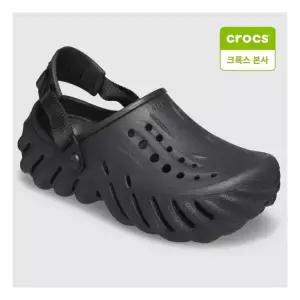[크록스 본사][택가94,900원]공용 에코 클로그 207937-001 블랙 381126