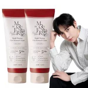 [저자극/톤업] 먼프리 판텔라 민감성 왁싱 제모 톤업 크림 200ml 2개입